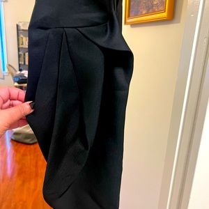 ‘LANVIN’ STUNNING BLACK SILK DRESS🖤